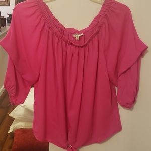 Pink blouse
